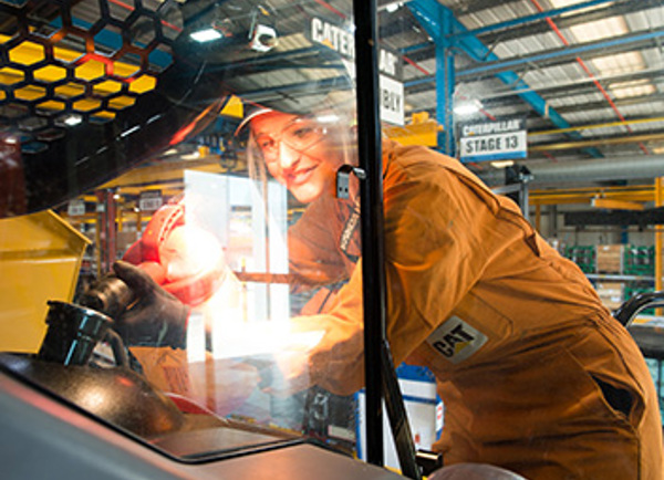 Young engineer at work